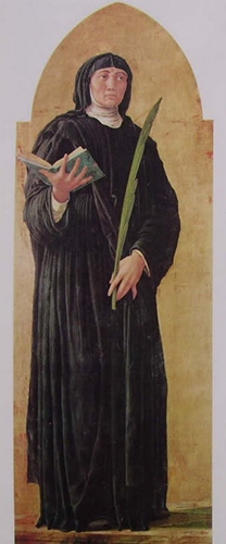 St. Scholastica by Andrea Mantegna (1431 – 1506)
